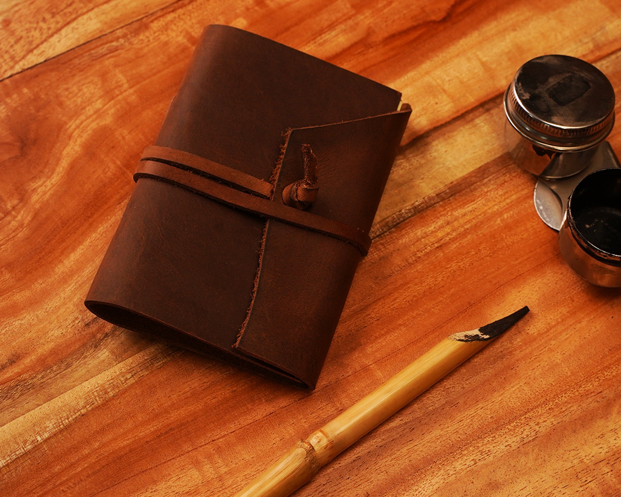 Vintage A5 Folded Small Journal
