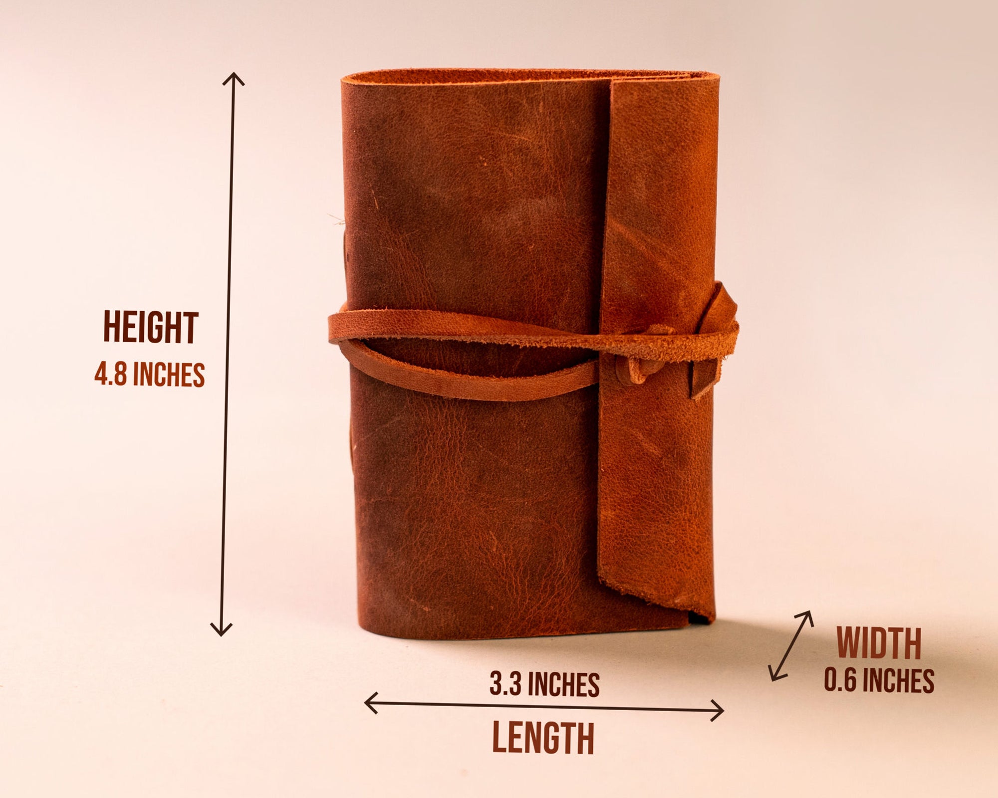 Vintage A5 Folded Small Journal