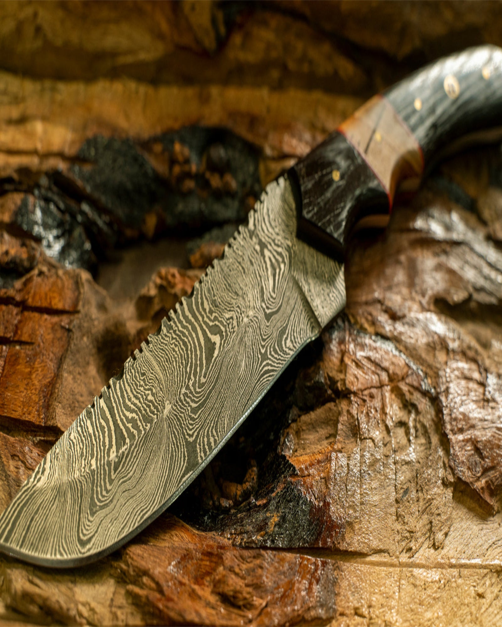 10 Damascus Wenge Wood
