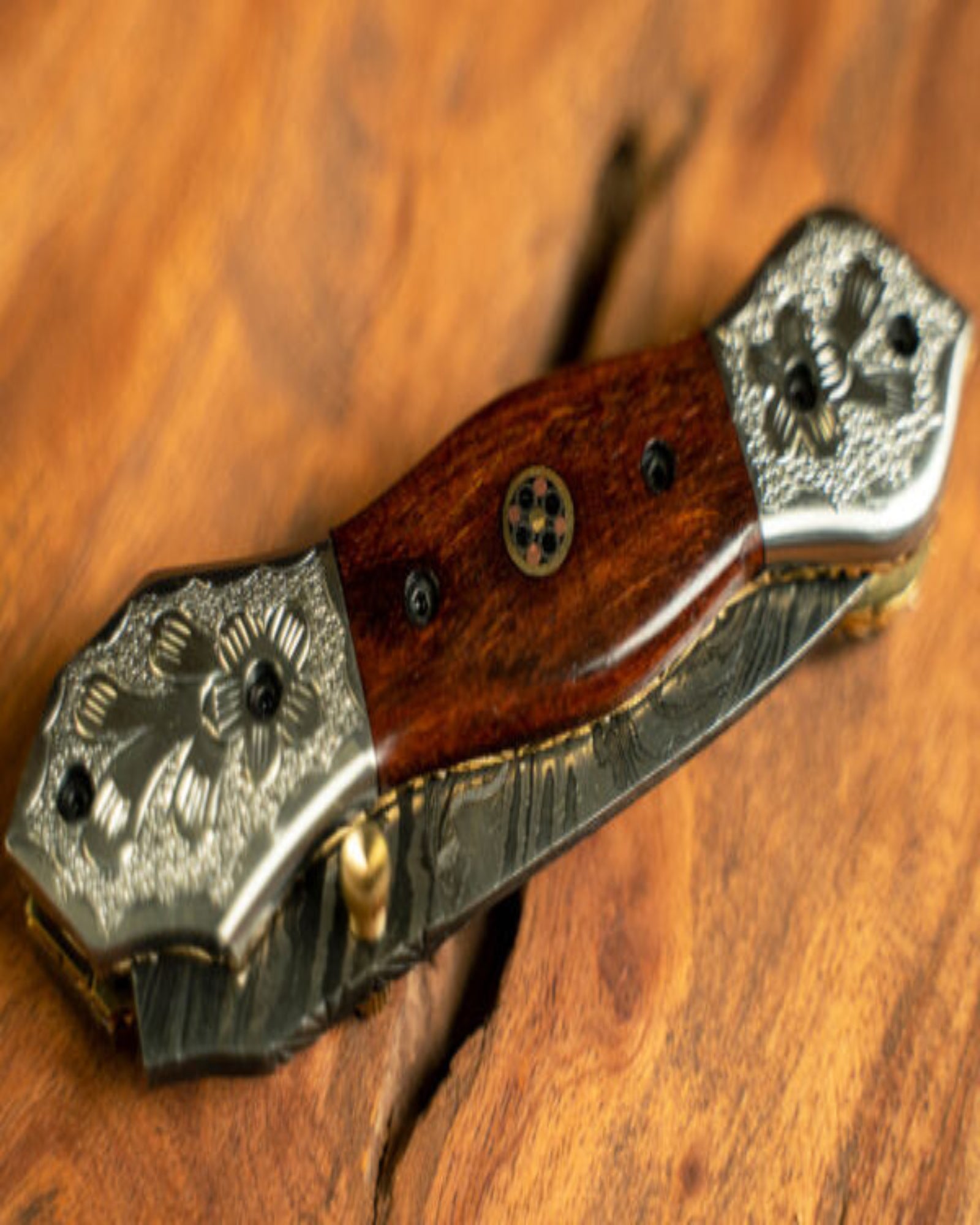 Damascus Folding With Engraving