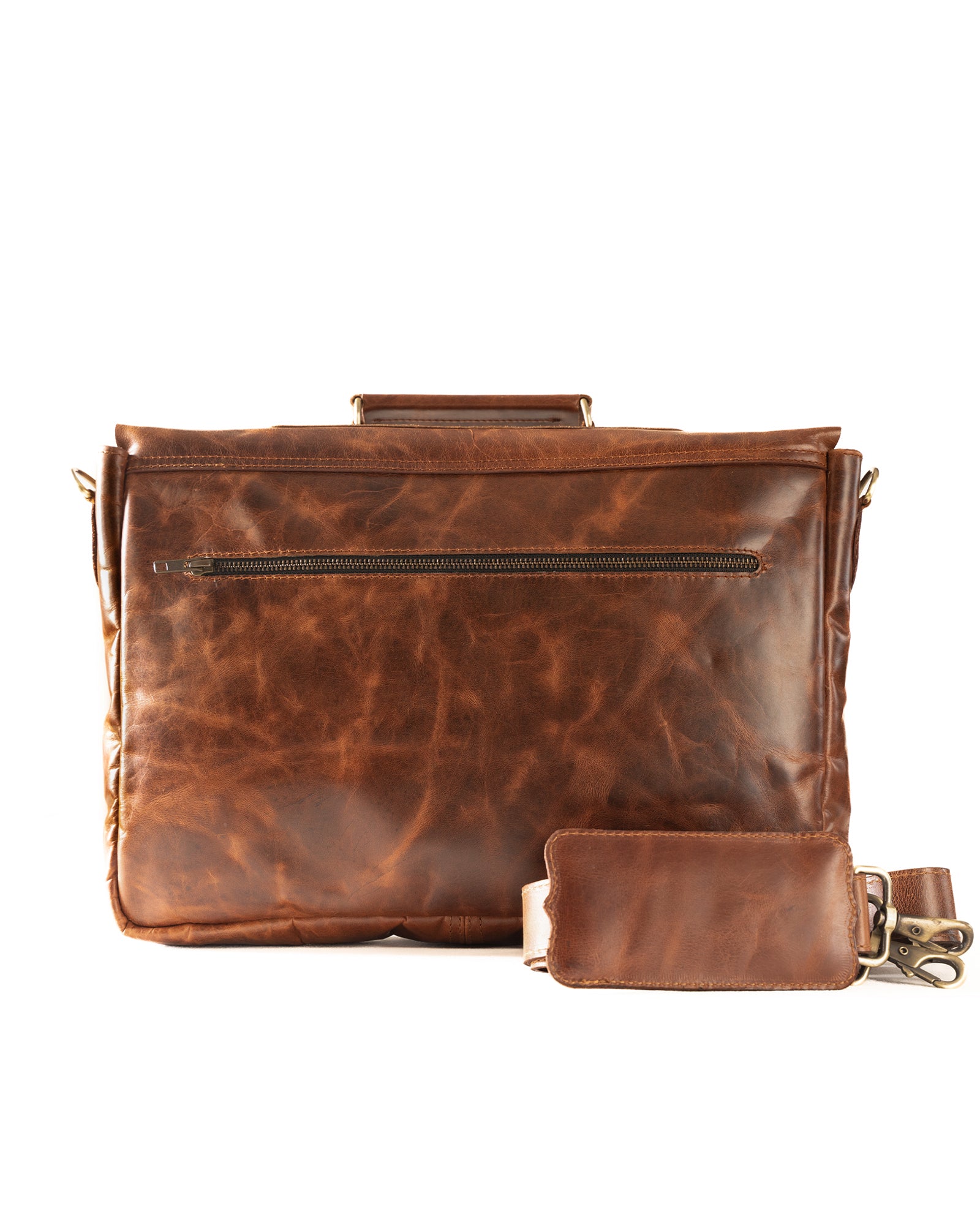 15" Agrestic Laptop Leather Bag