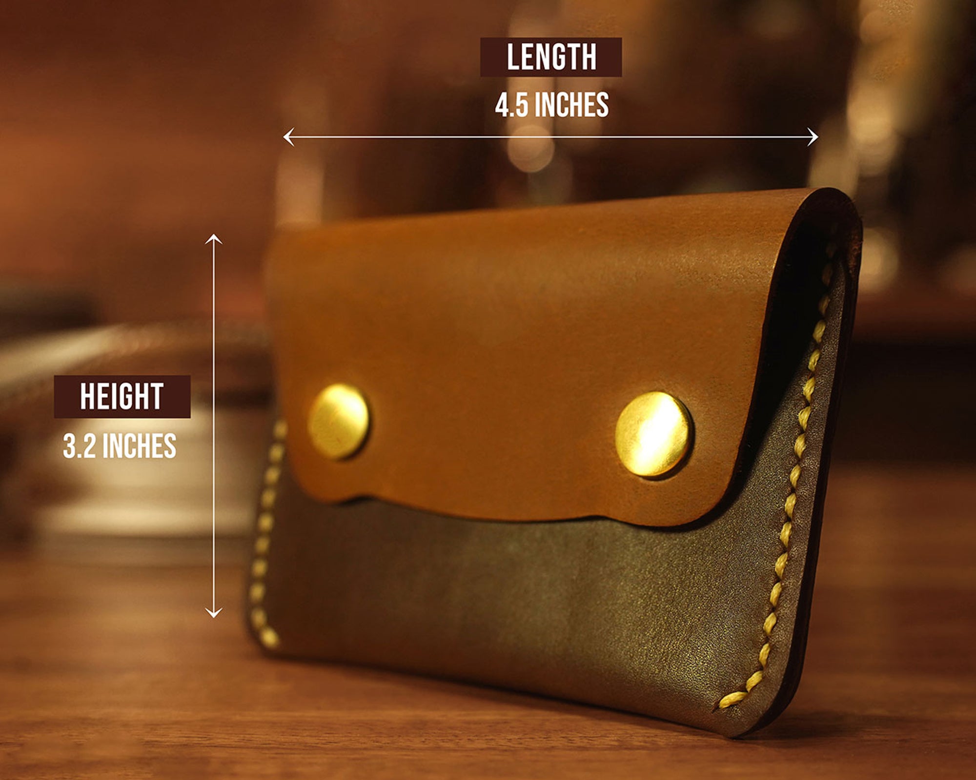 Cameo Leather Wallet