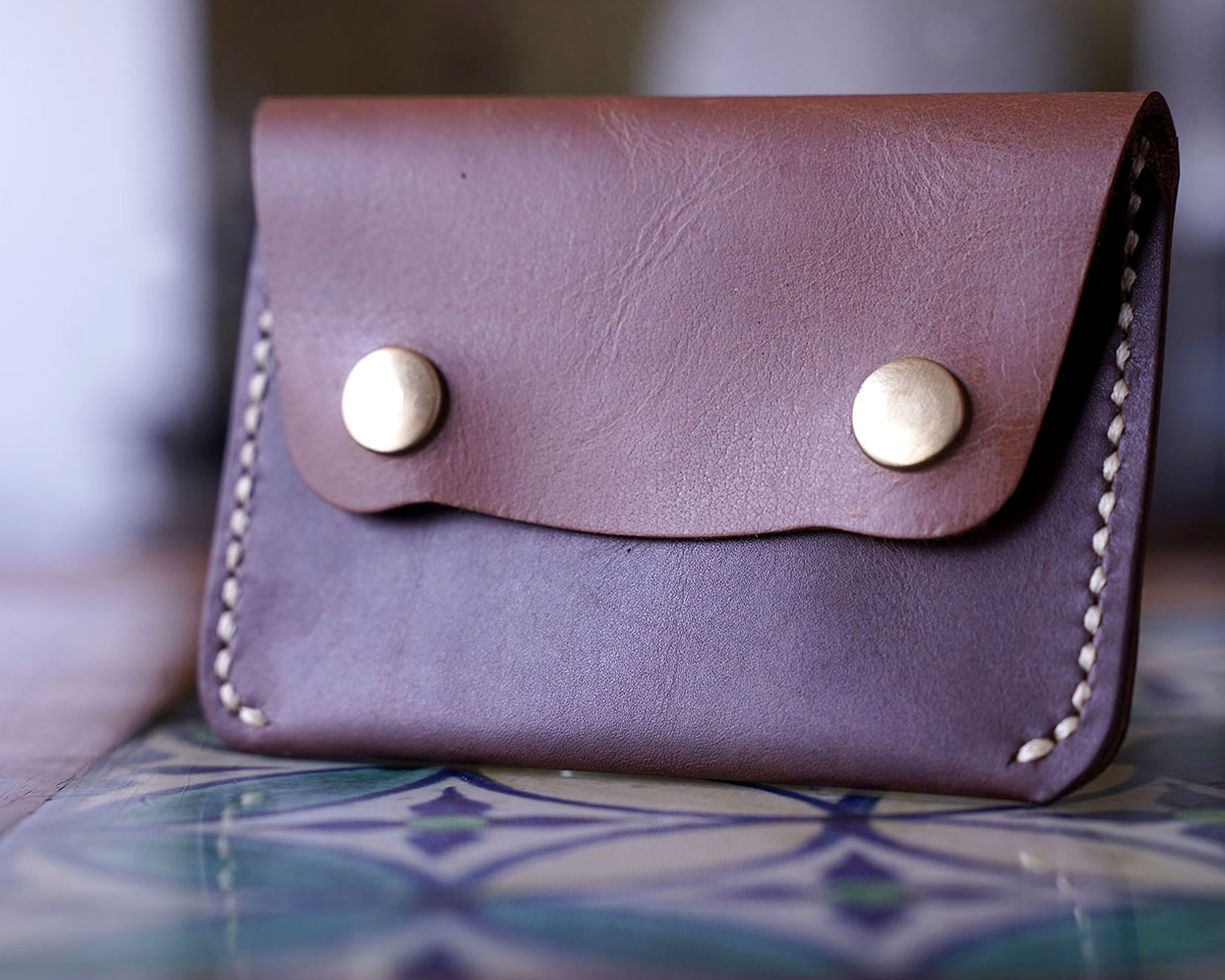 Cameo Leather Wallet