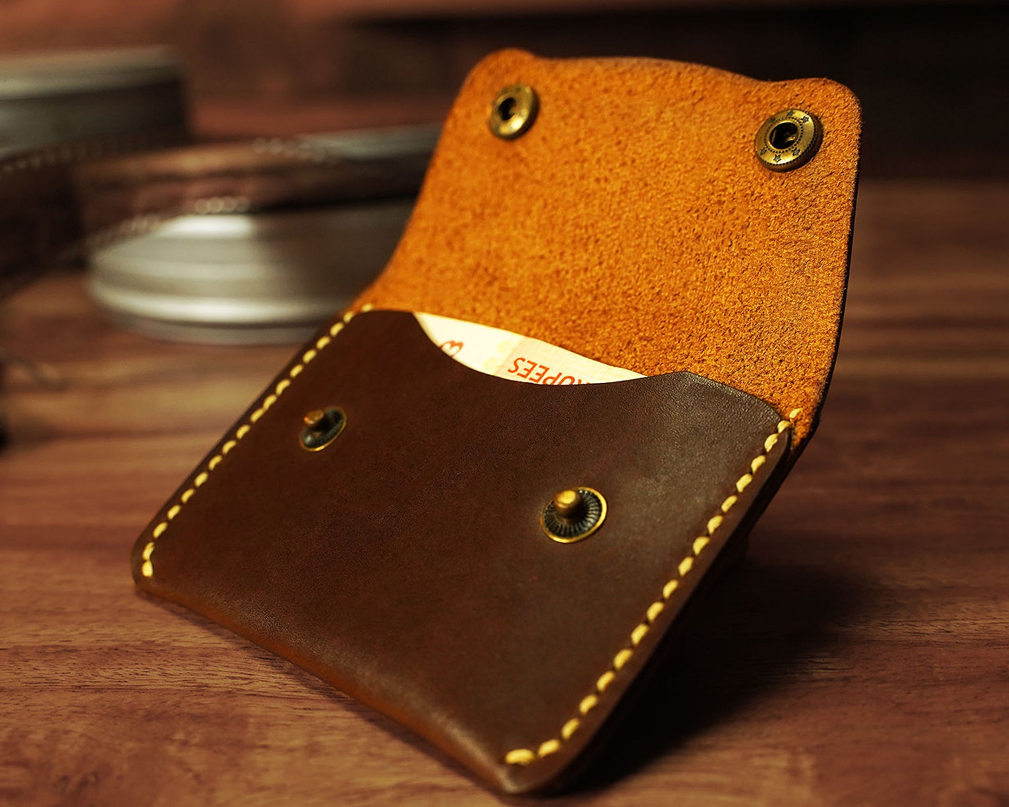 Cameo Leather Wallet