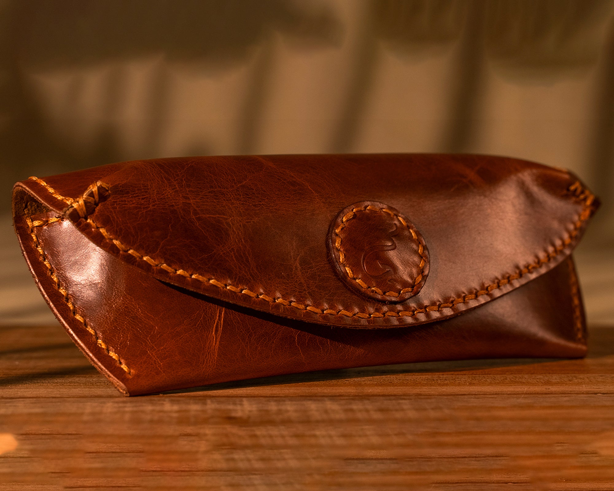 Eye-Shell Leather Cover