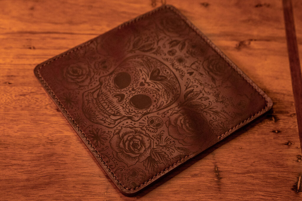 Brown Knockabout Memento Mori Long Wallet