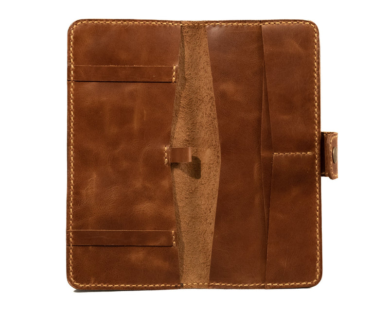 BankLine Leather Cheque Book Case – banjaragear.com