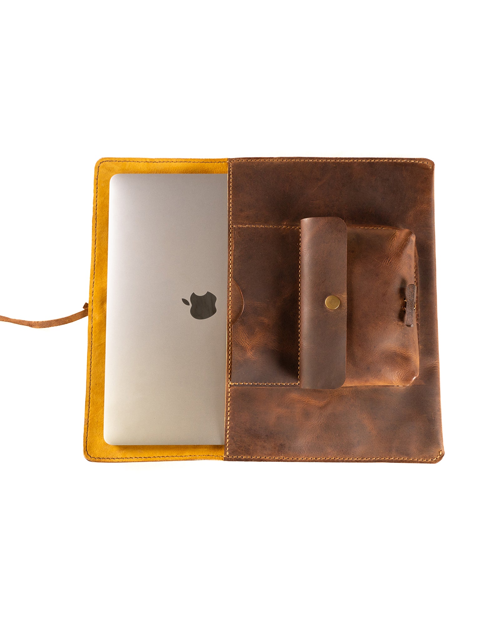 Rustic MacBook Leather Sleeve 13