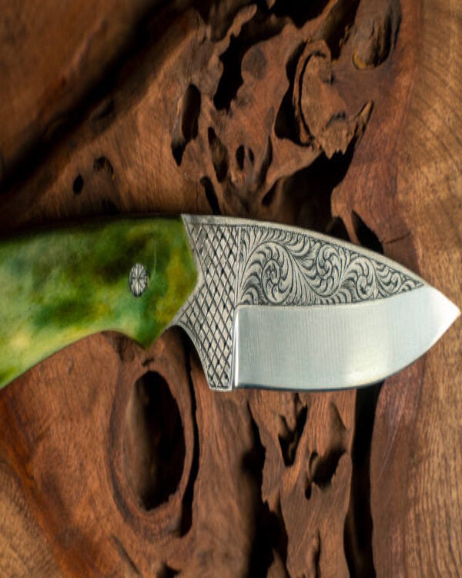 Hand Engraved Skinner