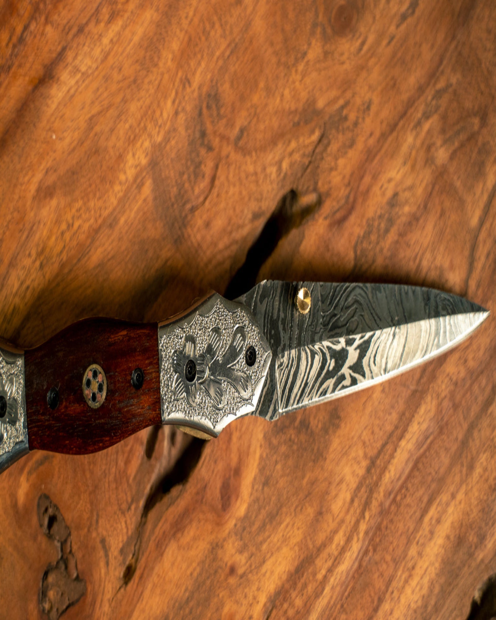 Damascus Folding With Engraving