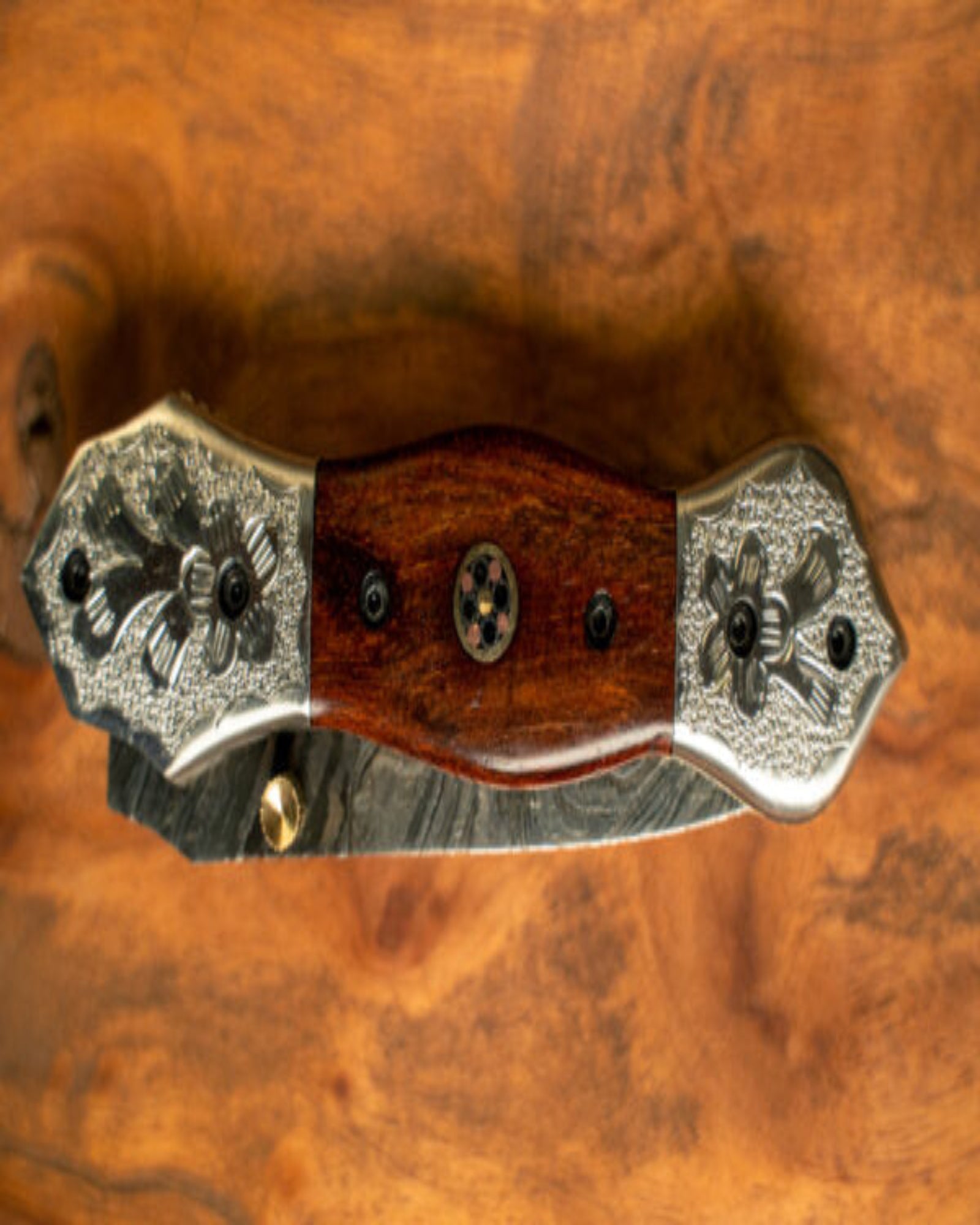 Damascus Folding With Engraving