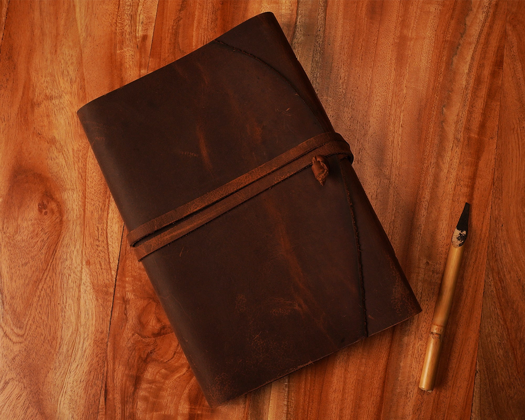 Vintage A4 Folded Large Journal