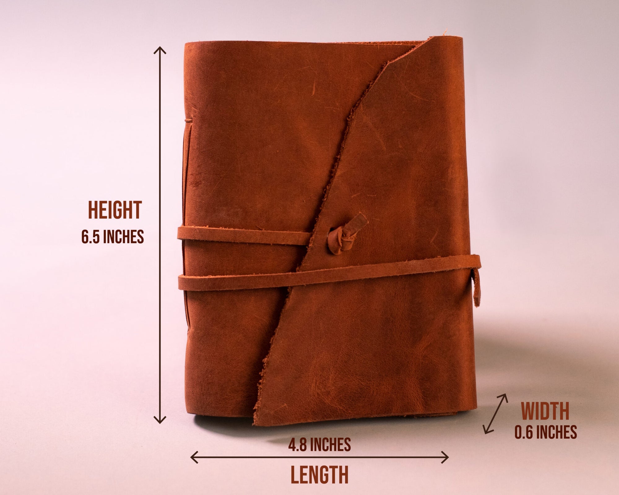 Vintage A5 Folded Medium Journal