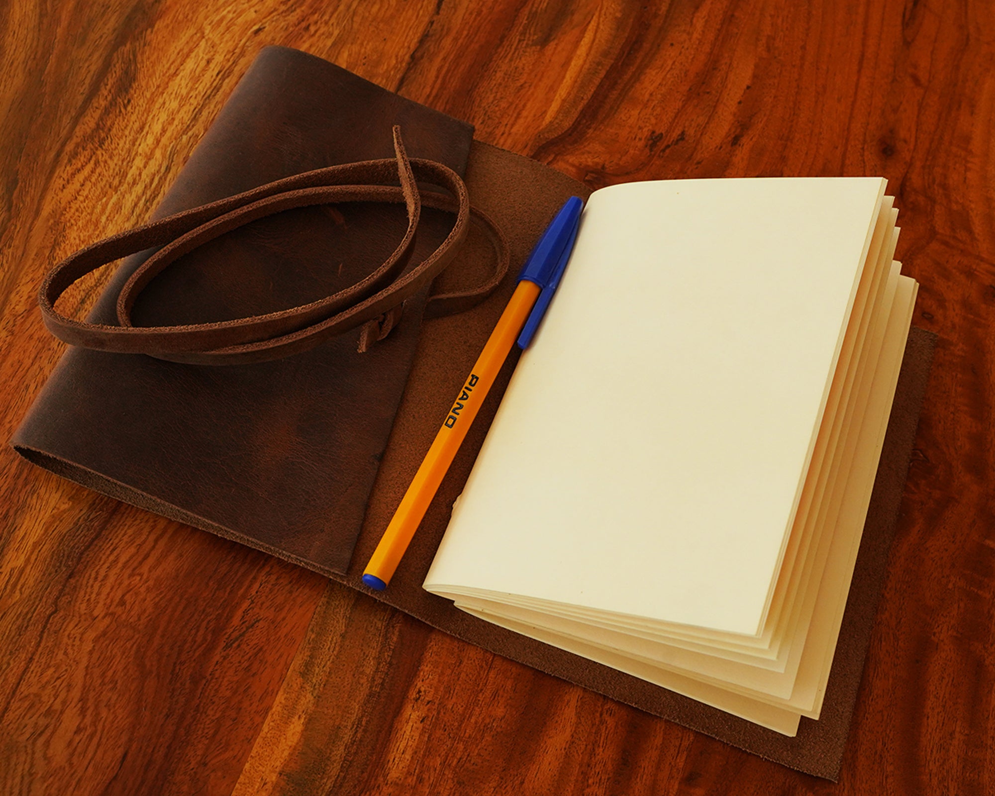 Vintage A5 Folded Medium Journal
