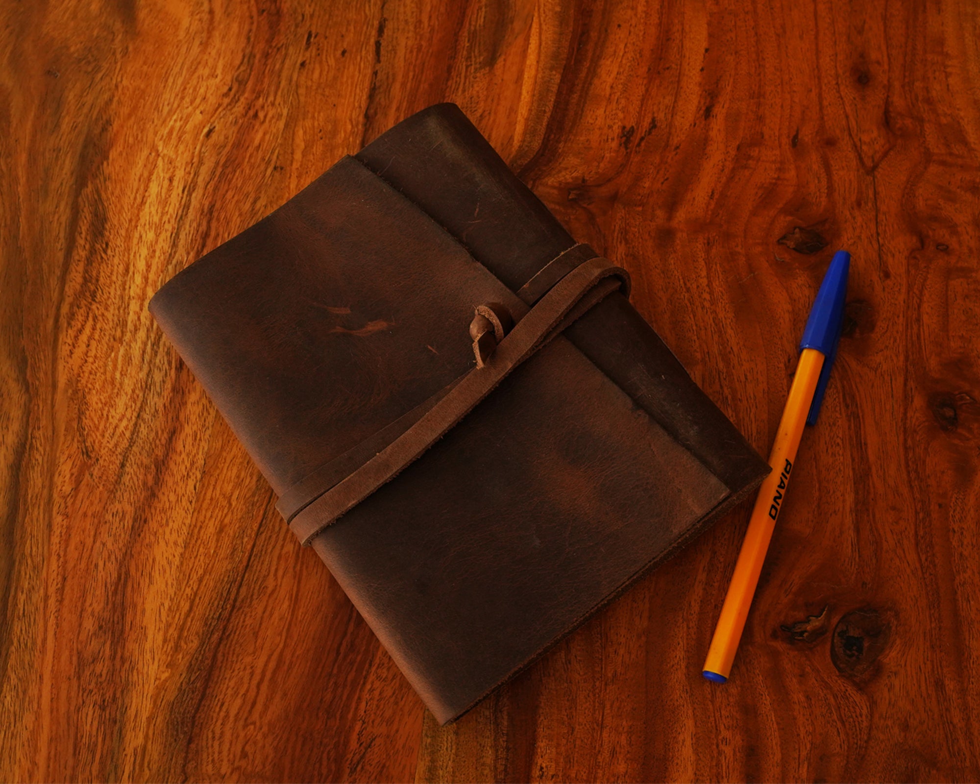 Vintage A5 Folded Medium Journal