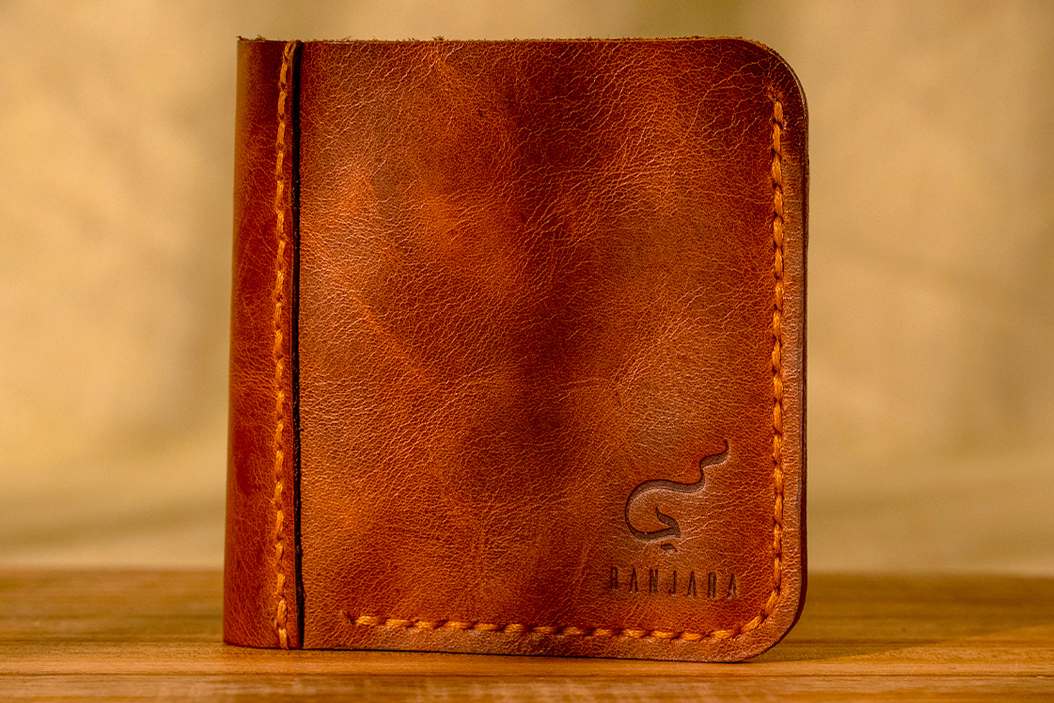 Geminate Square Leather Bifold Wallet